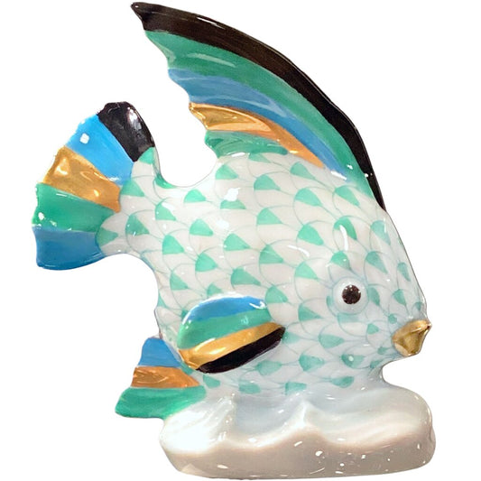 Herend Green Fish