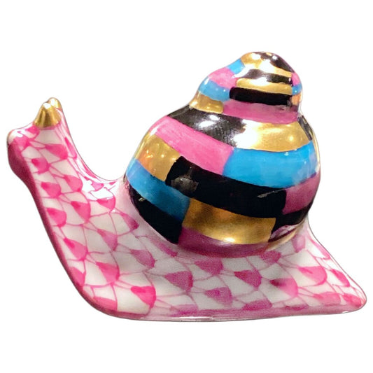 Herend Pink Snail