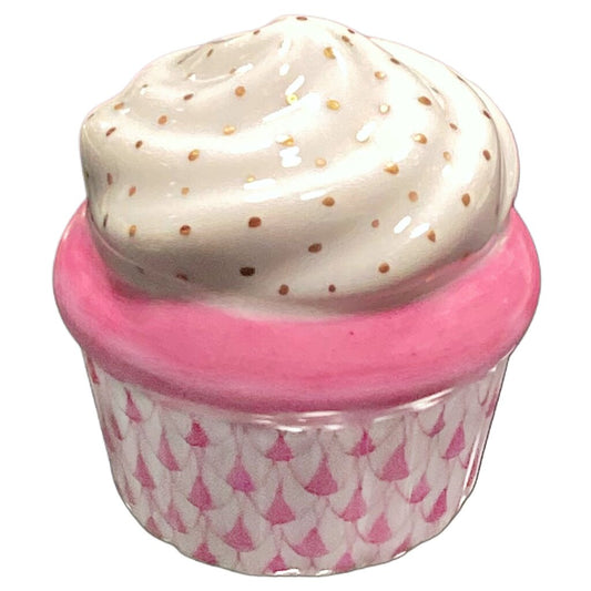 Herend Pink Cupcake