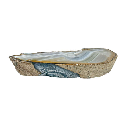 Raw Edge Brazilian Agate Trinket Dish