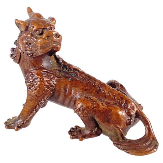Cast Yellow Copper Lion