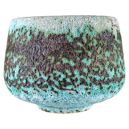 Brian O'Neil. Flanged Crater Trim Bowl. Ceramic.