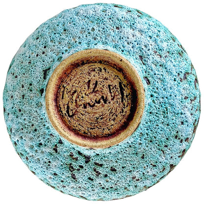 Brian O'Neil. Flanged Crater Trim Bowl. Ceramic.