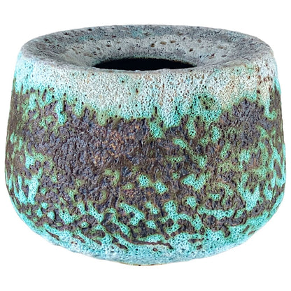 Brian O'Neil. Flanged Crater Trim Bowl. Ceramic.