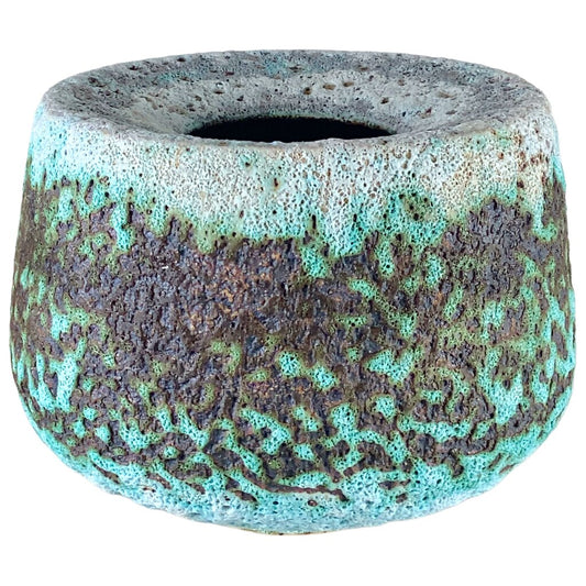 Brian O'Neil. Flanged Crater Trim Bowl. Ceramic.