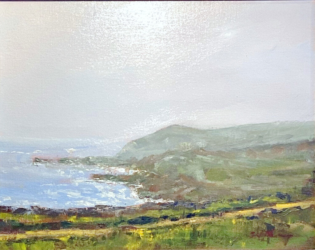 Steve Fleming. "Irish Fog". Oil on Board.