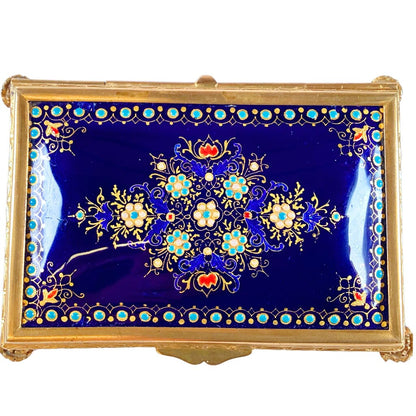 French Ormolu Mounted Porcelain Jewel Box. c.1900