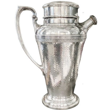 Vintage Silverplated Cocktail Shaker w Handle - Opportunity Shop DC