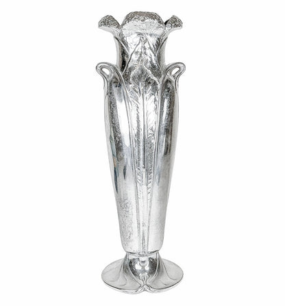 Christofle Gallia Ombelle Vase. Silver Plated.