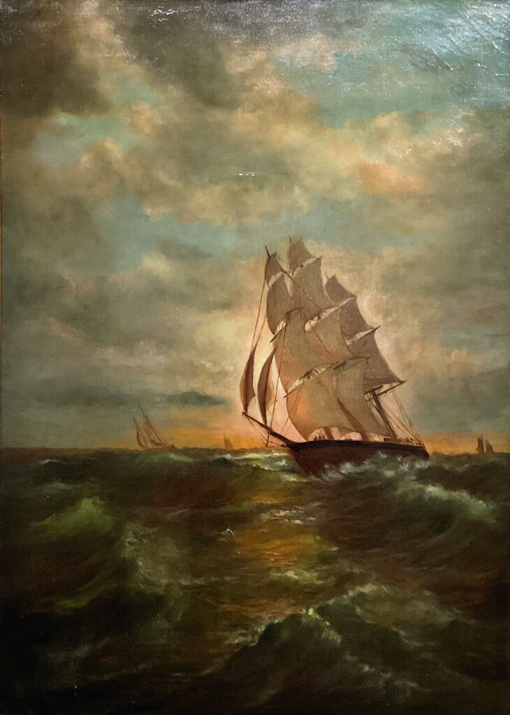 Evening Sail. Oil on Canvas.