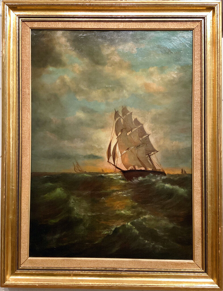 Evening Sail. Oil on Canvas.