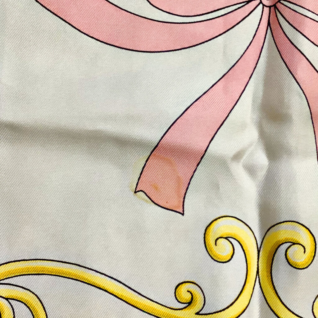 Celine Gray & Pink Silk Scarf (Orig. $575)