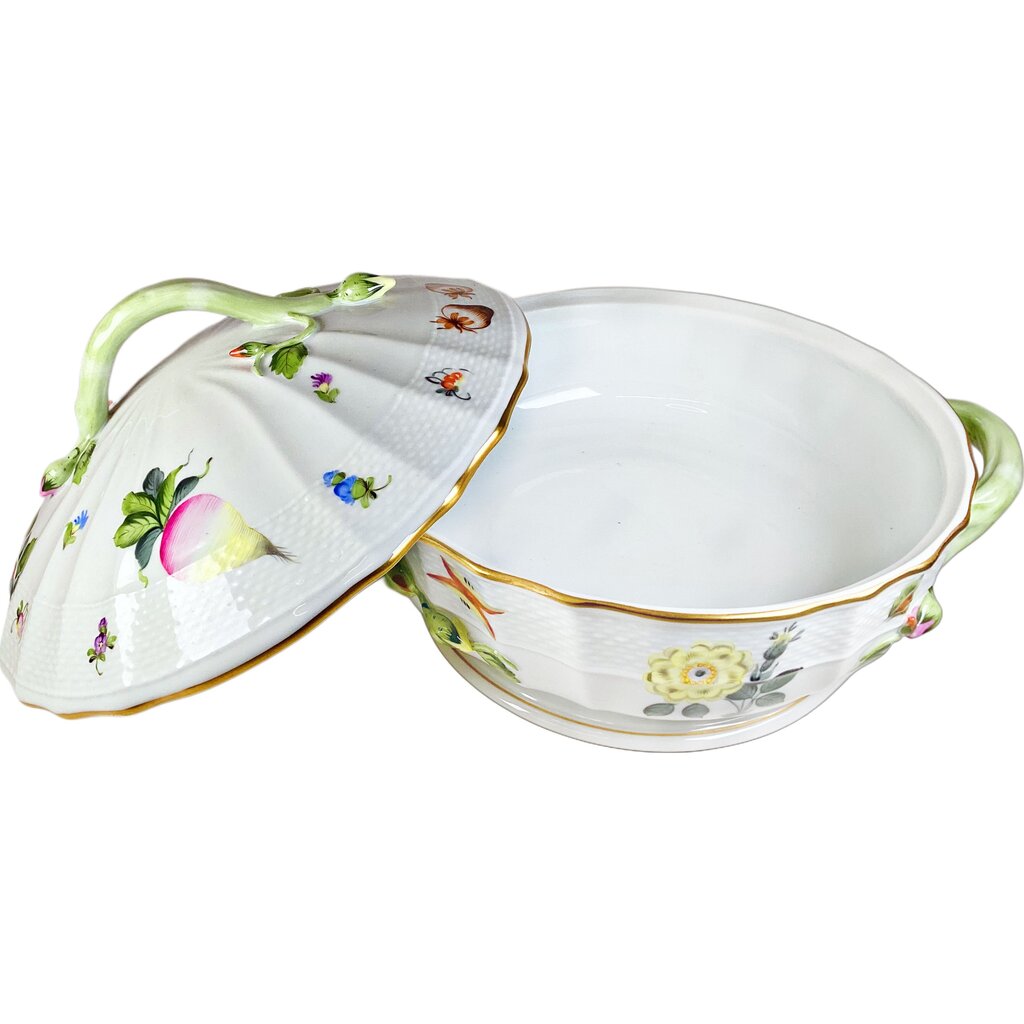 Herend "Fruit & Flower" Tureen Round