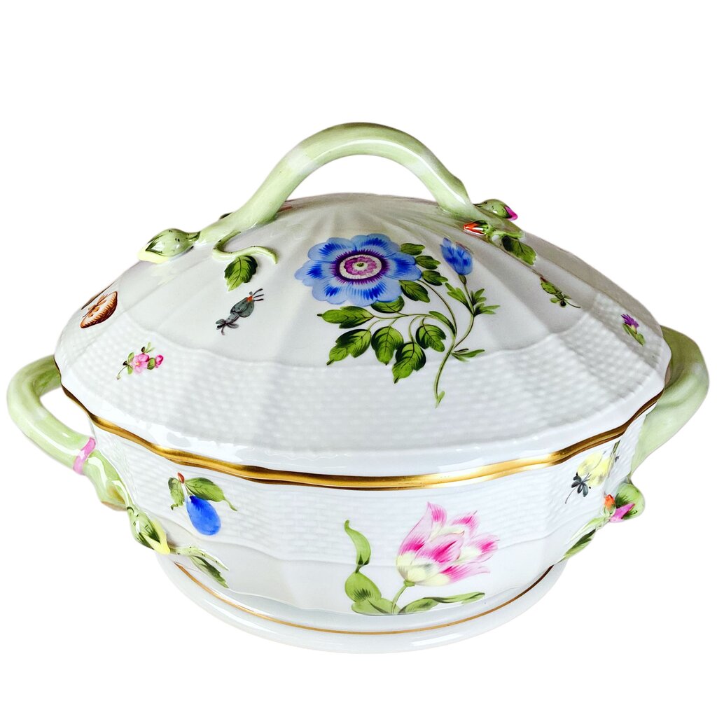 Herend "Fruit & Flower" Tureen Round