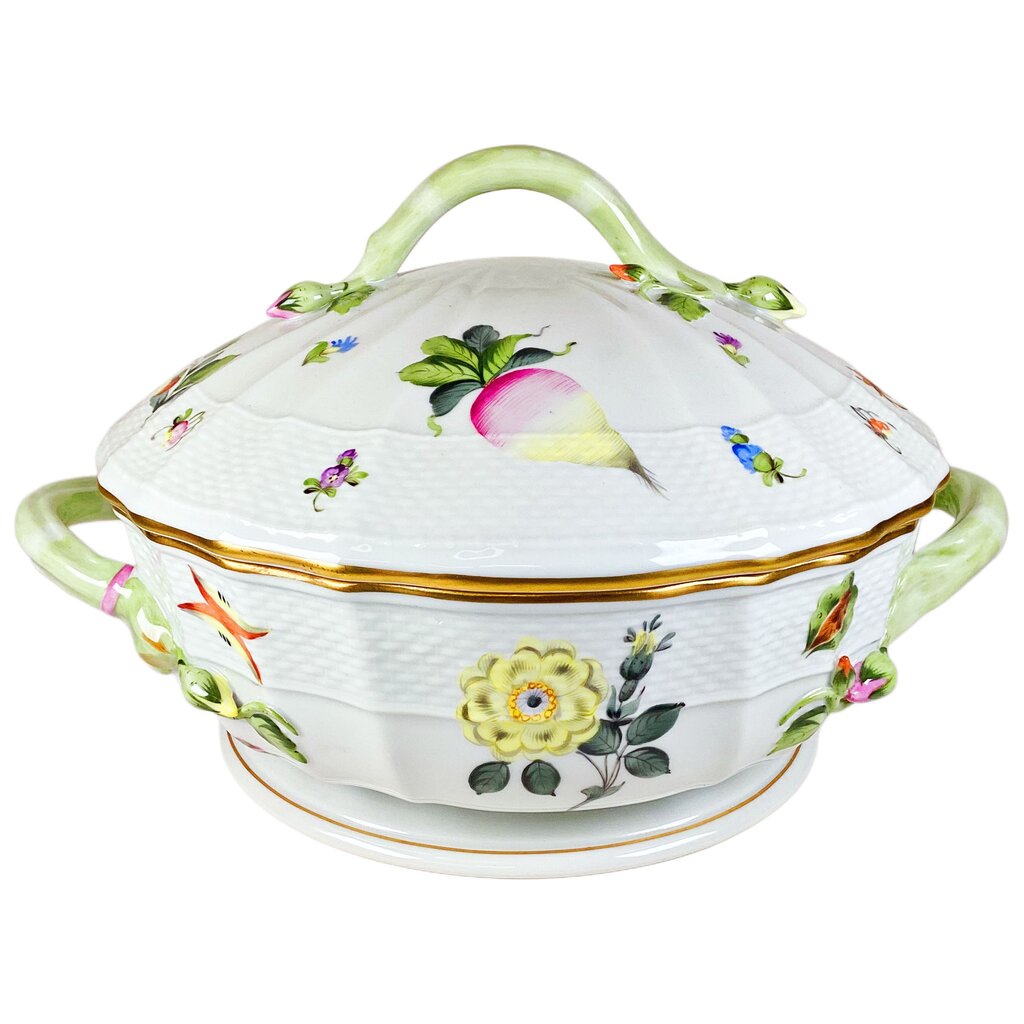 Herend "Fruit & Flower" Tureen Round