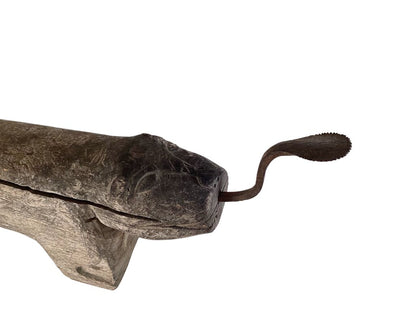 Antique from Thailand Handcarved Coconut Scraper