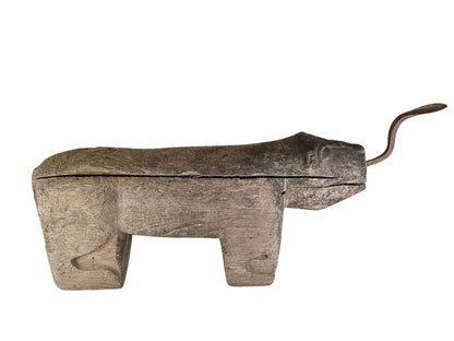 Antique from Thailand Handcarved Coconut Scraper