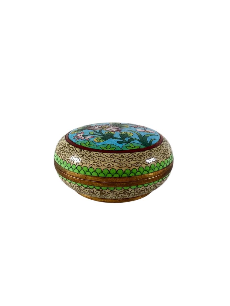 Chinese Cloisonne Enamel Box