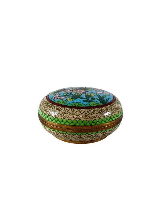 Chinese Cloisonne Enamel Box