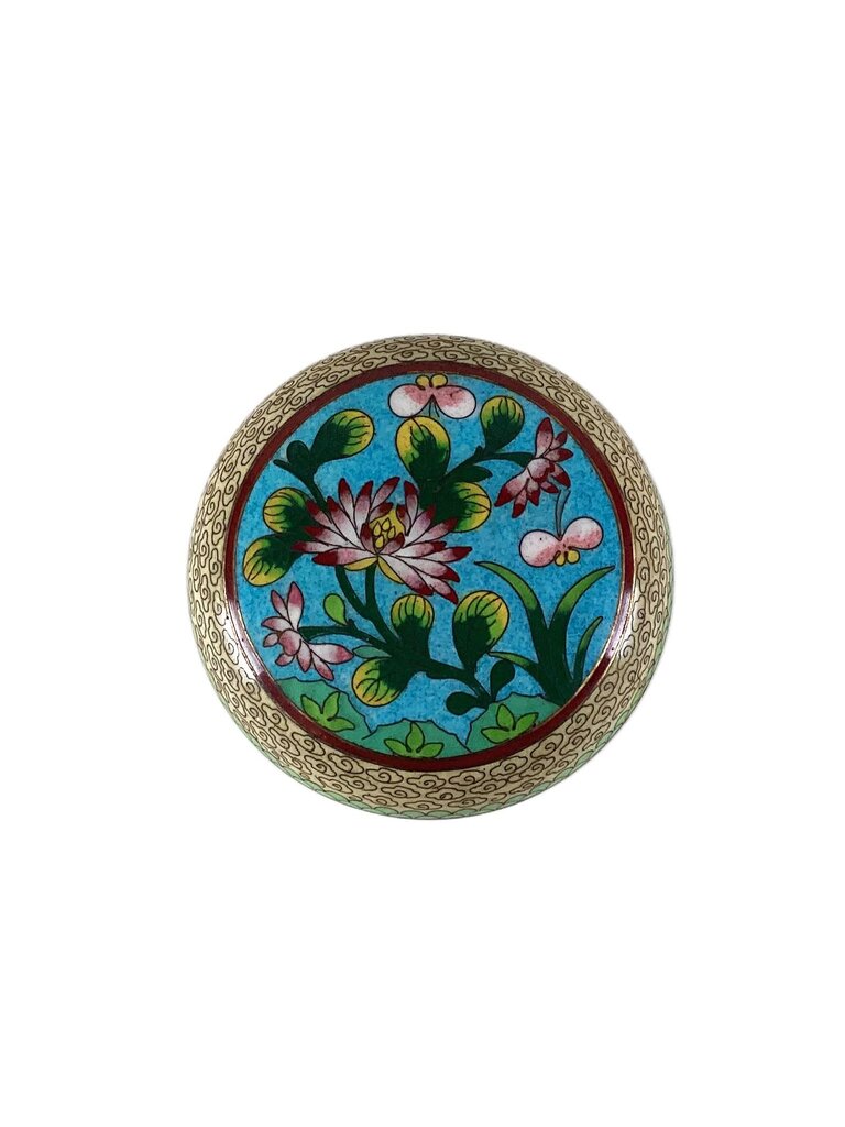 Chinese Cloisonne Enamel Box