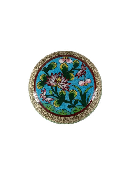 Chinese Cloisonne Enamel Box