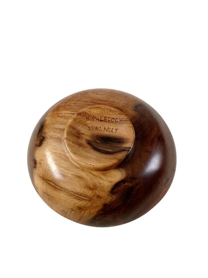 Walnut Hand-Turned Bowl - Opportunity Shop DC