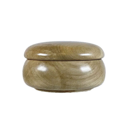 Holly Hand-Turned Round Box
