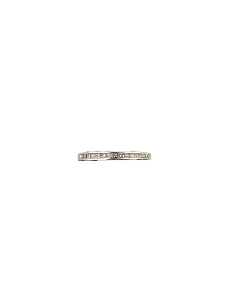 14Kt Gold & Diamond 1/2 Eternity Band