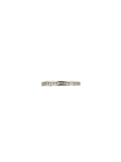 14Kt Gold & Diamond 1/2 Eternity Band
