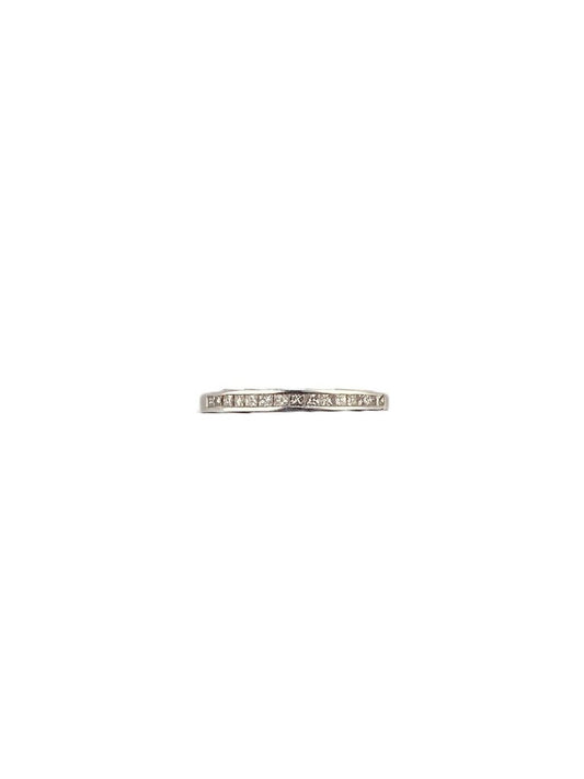 14Kt Gold & Diamond 1/2 Eternity Band