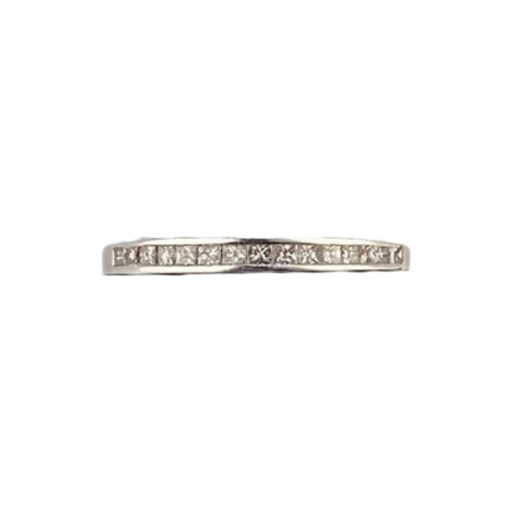 14Kt Gold & Diamond 1/2 Eternity Band