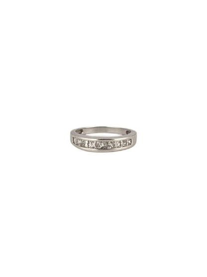 14Kt Gold & Diamond 1/2 Eternity Band