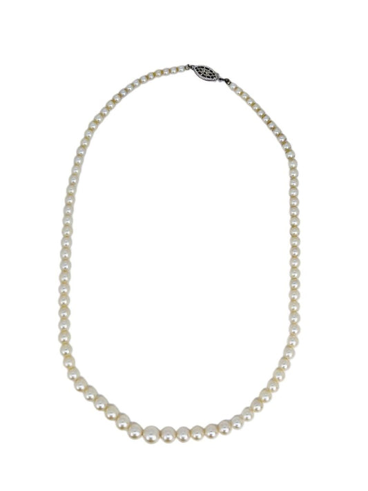 Graduated Pearl Necklace