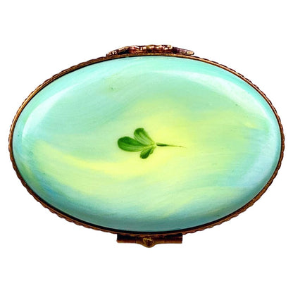 Limoges Butterfly Hand Painted Box