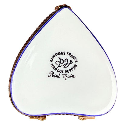 Limoges Rochard Frog Pond Hand Painted Box