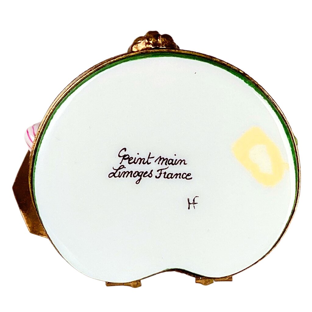 Limoges Lounging Amphibian Hand Painted Box