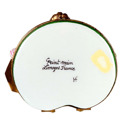 Limoges Lounging Amphibian Hand Painted Box