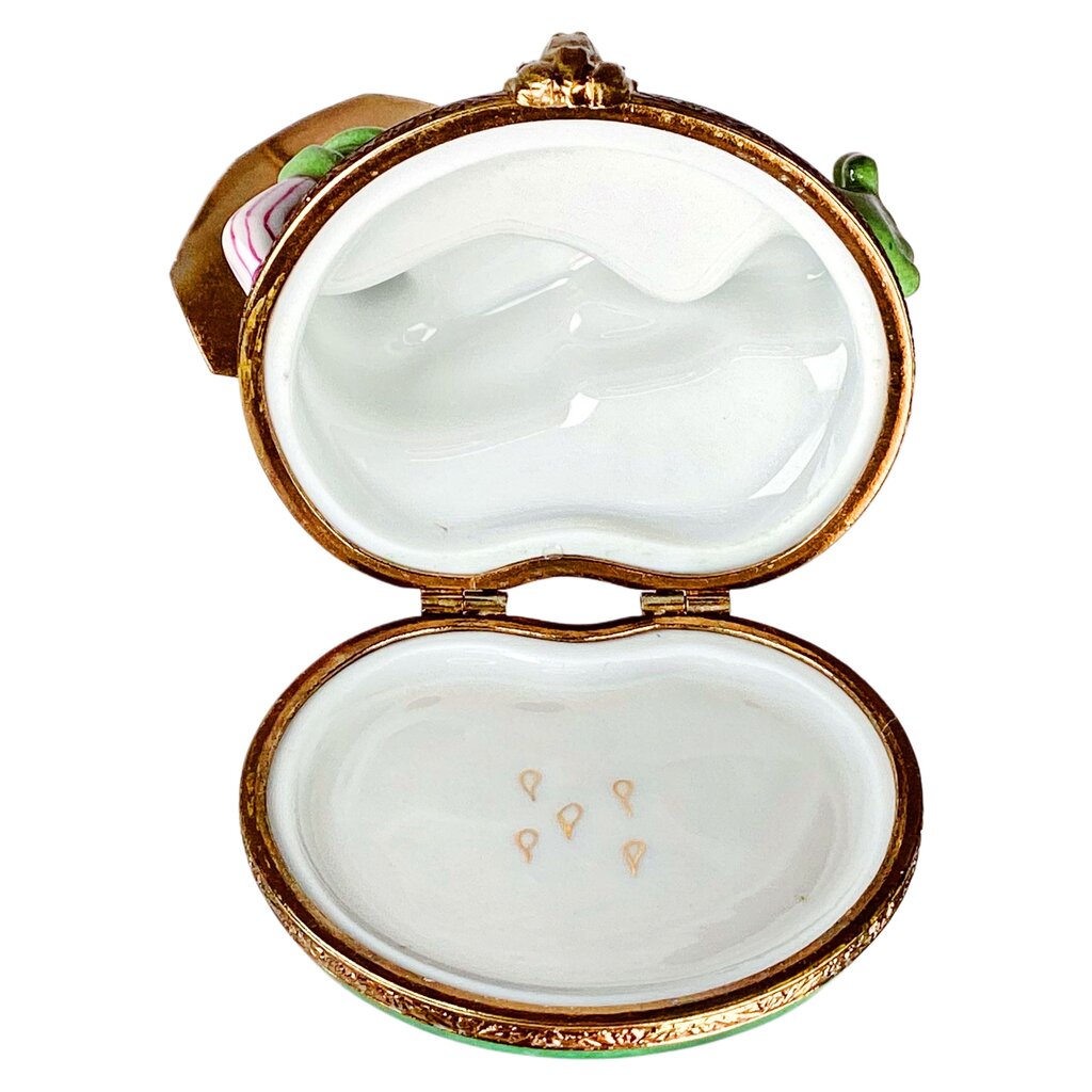 Limoges Lounging Amphibian Hand Painted Box