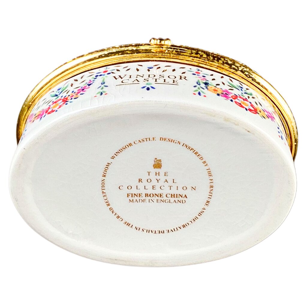 Windsor Castle Bone China Pill Box
