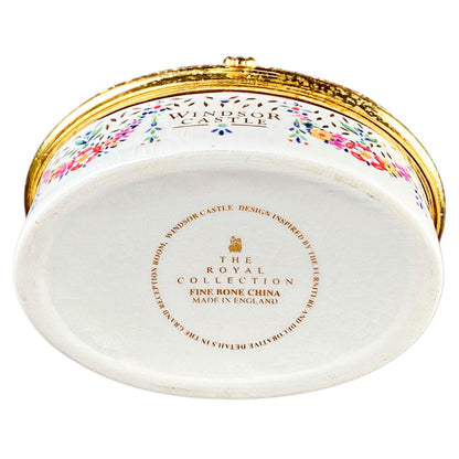 Windsor Castle Bone China Pill Box
