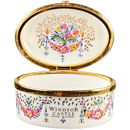 Windsor Castle Bone China Pill Box
