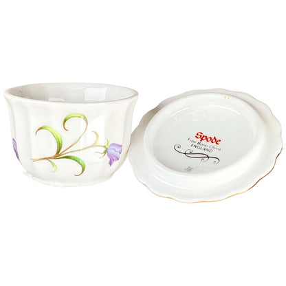 Spode Campanula China Trinket Box