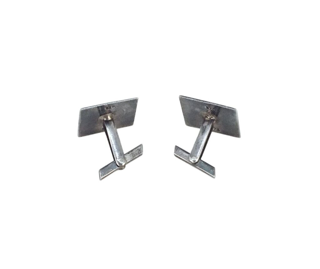 Sterling Incan Cufflinks