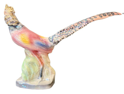 Antique Porcelain and Gilt Pheasant. c.1920's