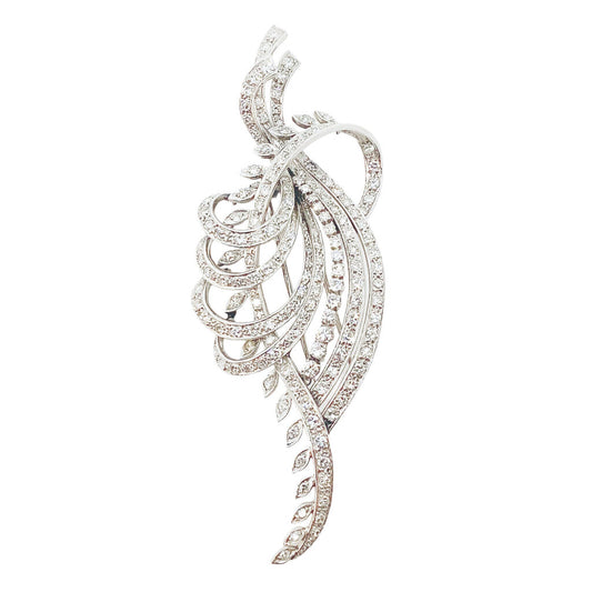 Platinum & Diamond 1930's Brooch