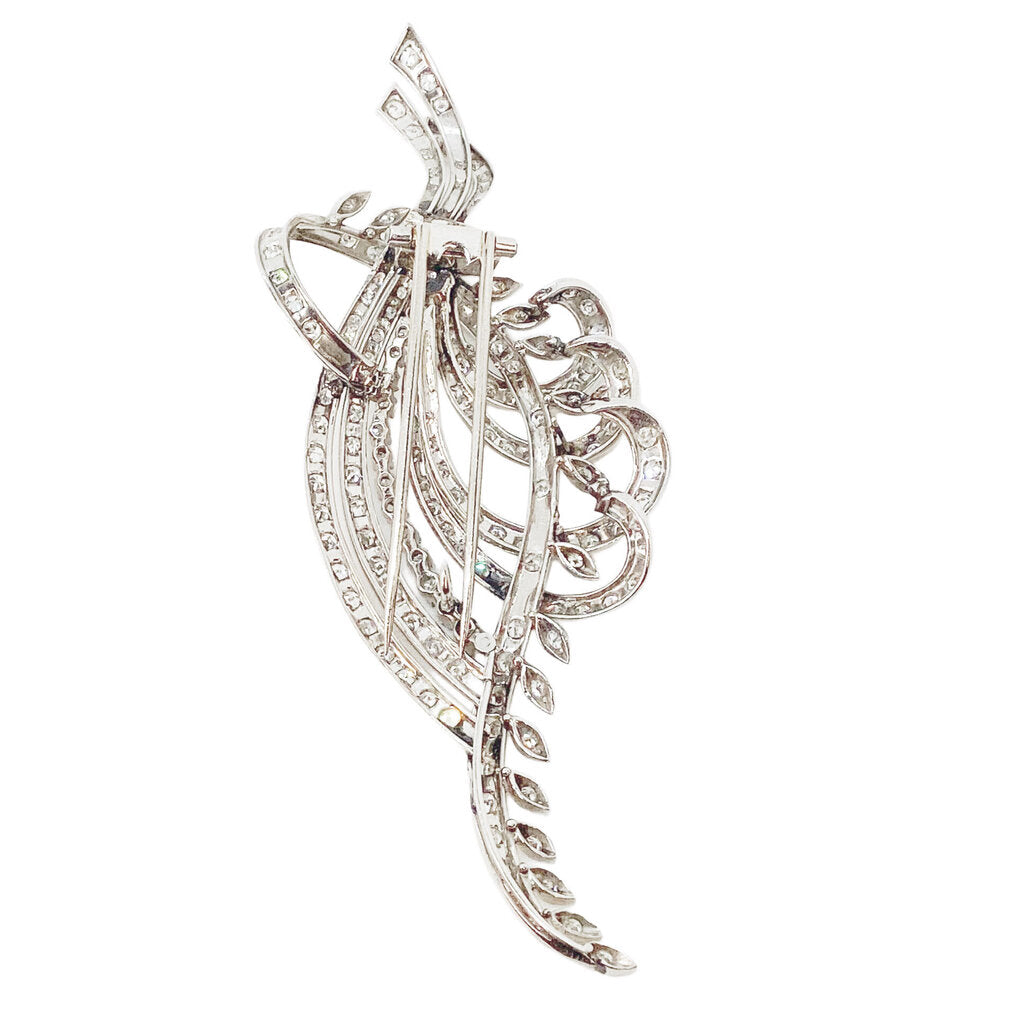 Platinum & Diamond 1930's Brooch