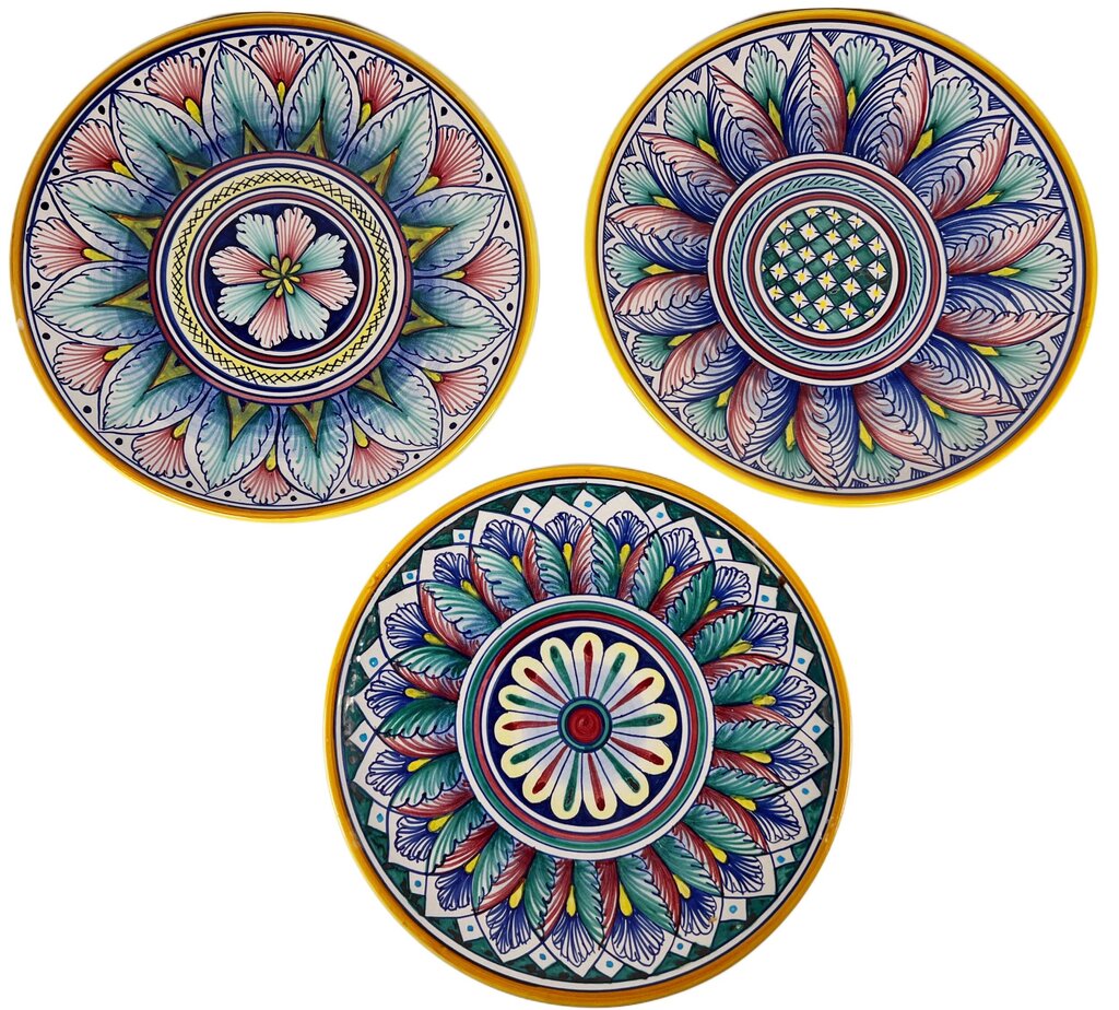 Deruta Wall Plates (S/3)
