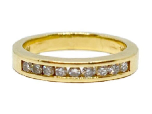 14Kt Gold & Diamond Band