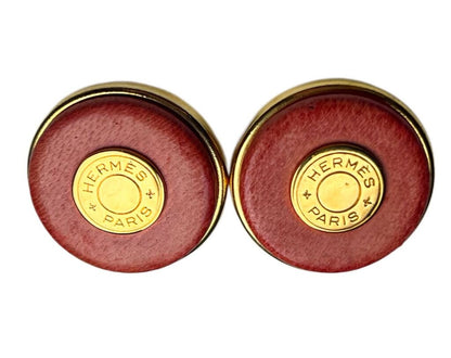 Orange Hermes Clip Earring (Orig. $755)