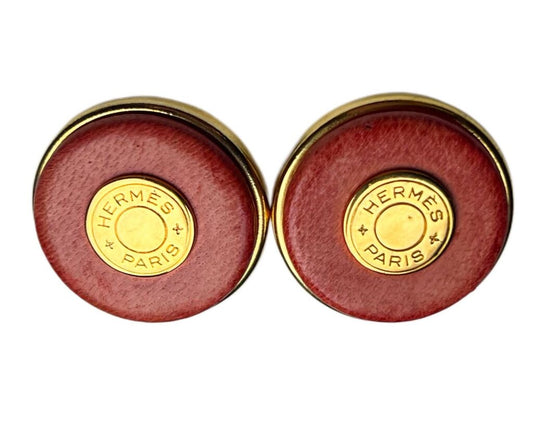 Orange Hermes Clip Earring (Orig. $755)